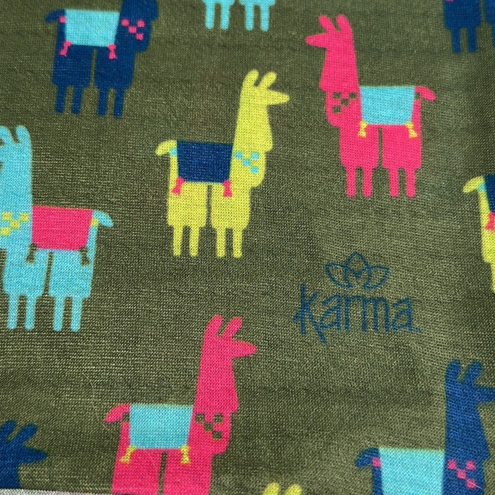 Karma Wide Llamas Headband - #1039 - Picture 2 of 3